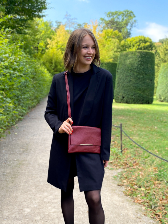 Clutch Leder bordeaux Clutch Leder bordeaux