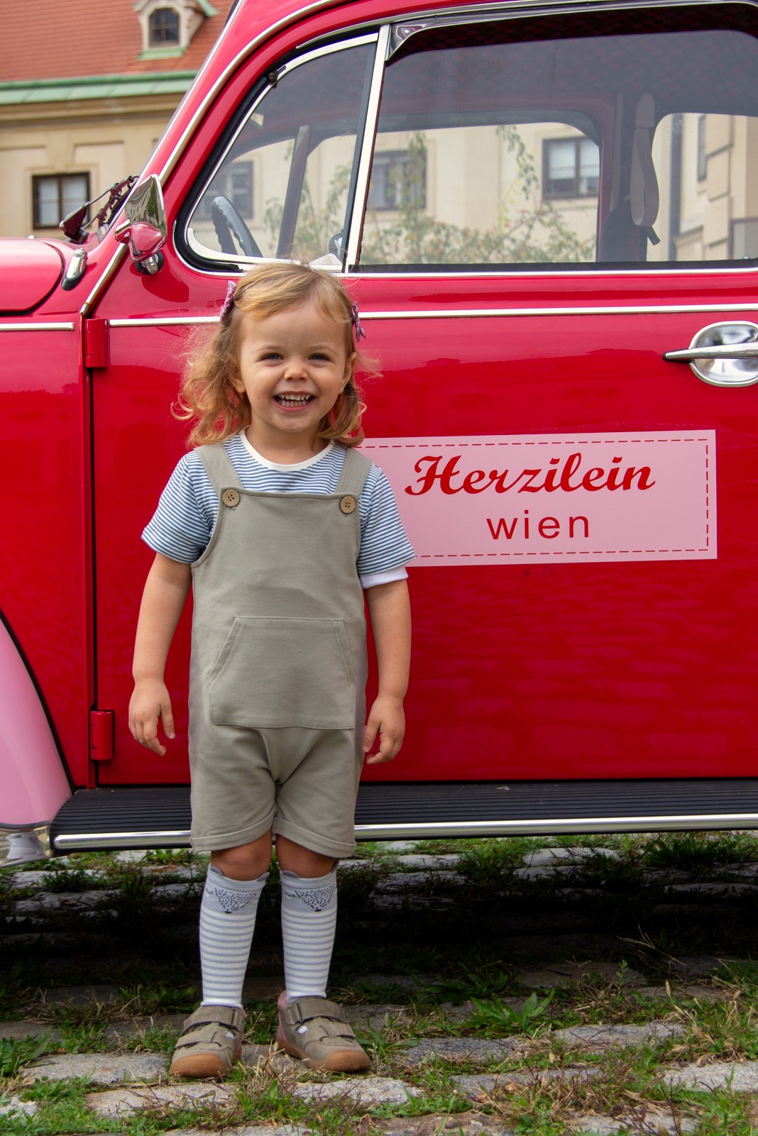 Mädchen Kombi Latzhose mint