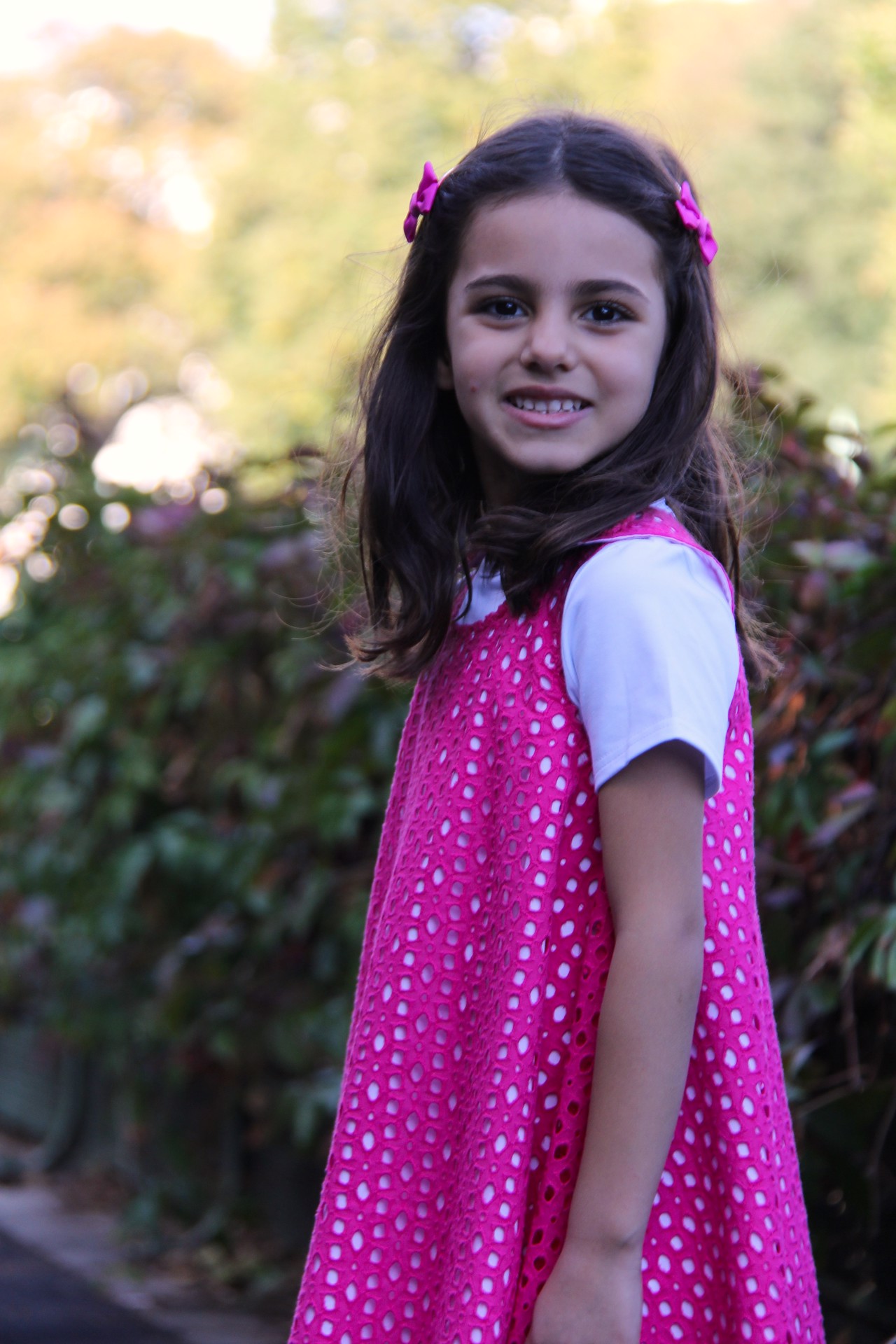 Mädchen Kombi Drehkleid