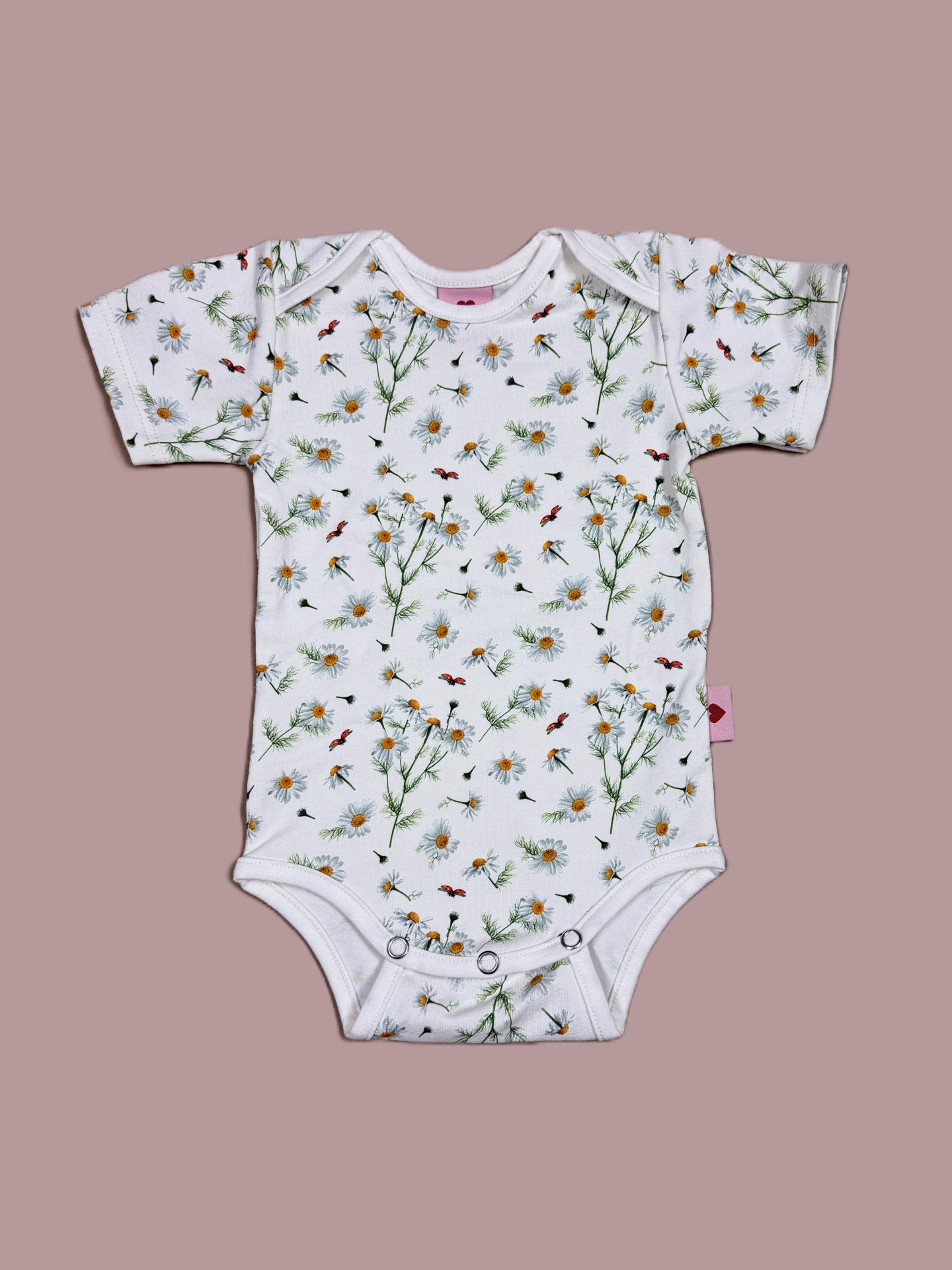 Body kurzarm Gänseblümchen