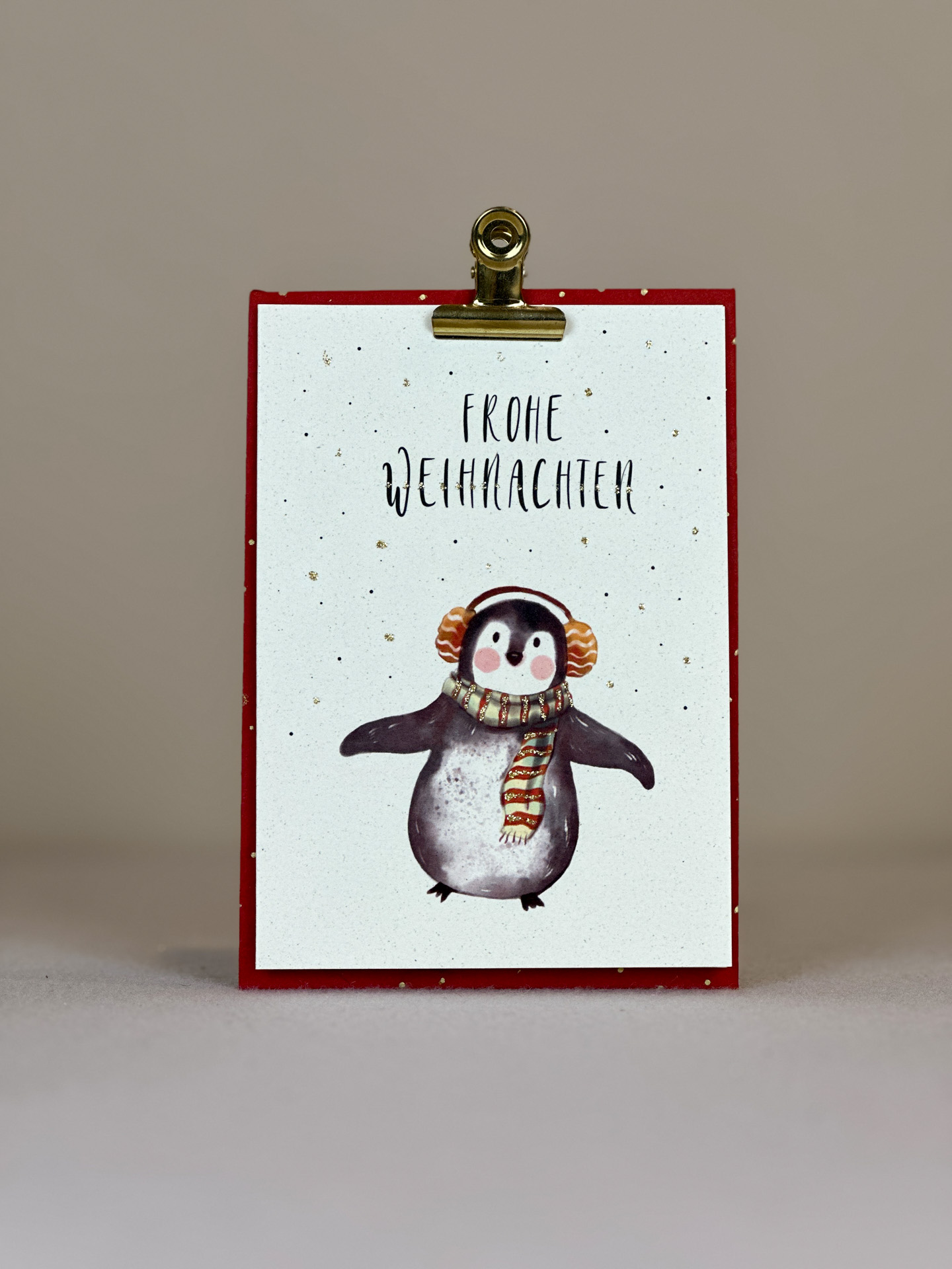 Frohe Weihnachten Pinguin
