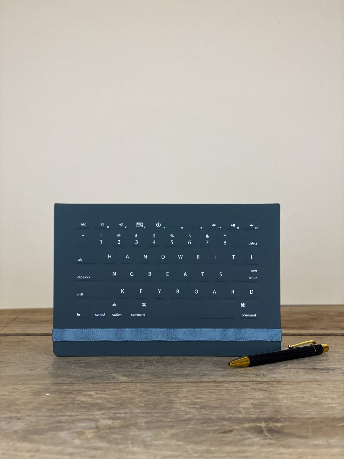 Notizbuch Keyboard anthrazit