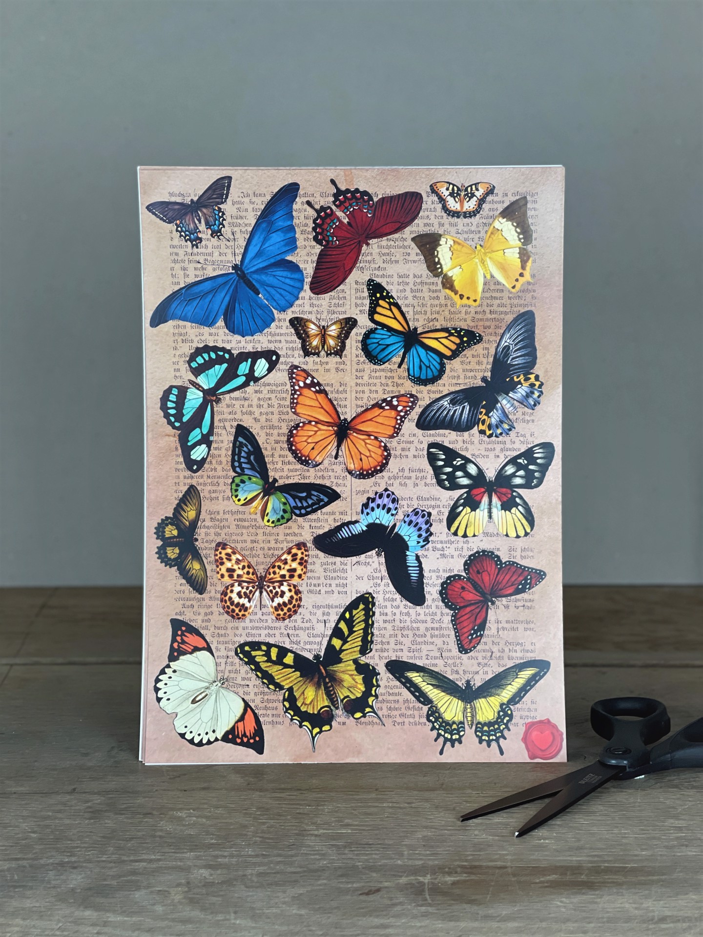 Stickersheet Schmetterlinge 
