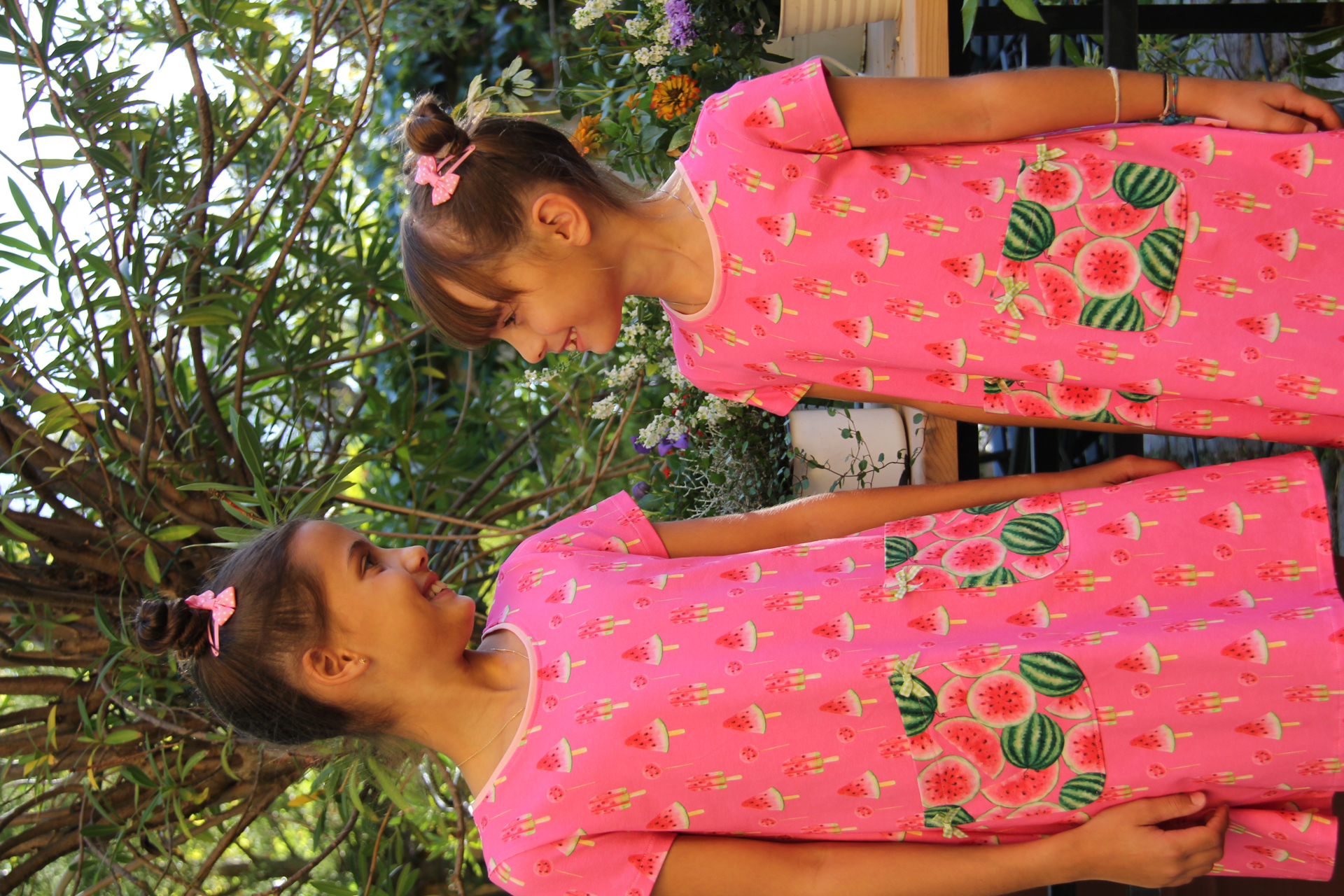Kleid Wassermelone