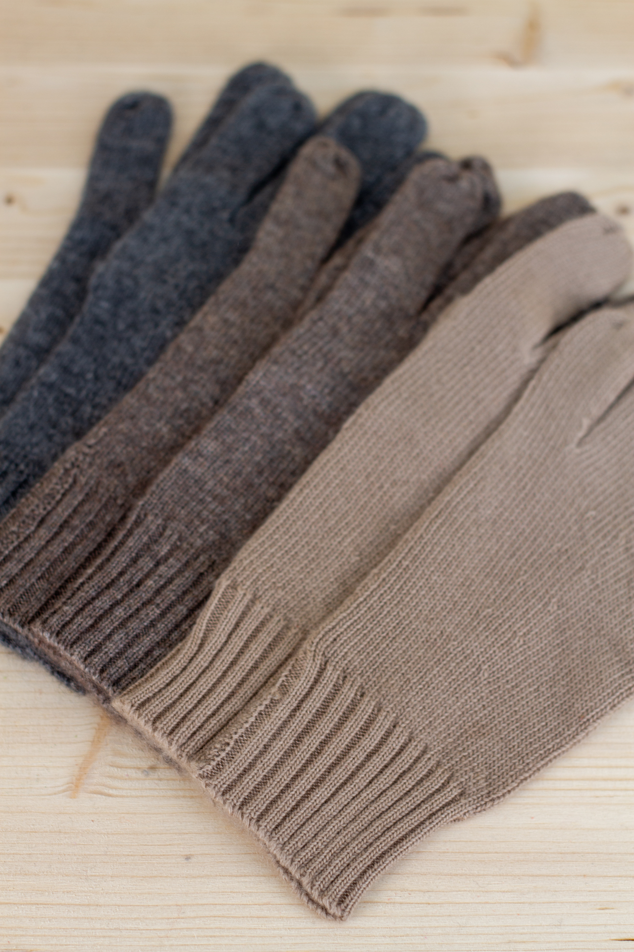 Handschuhe Cashmere Damen browns