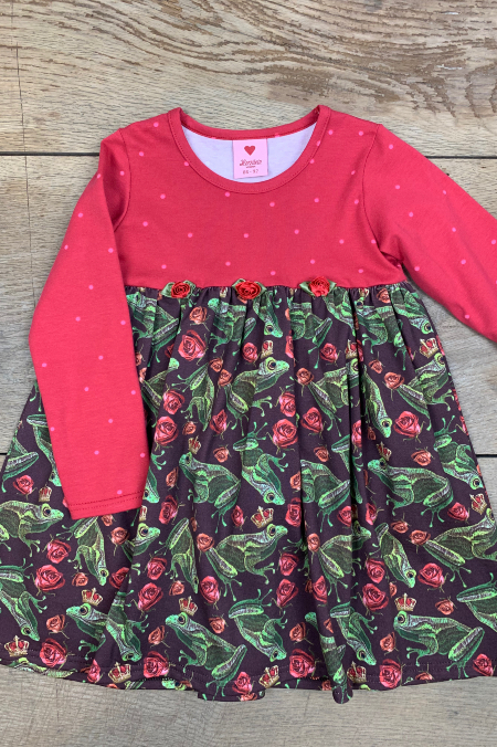 Kleid Froschkönig Kleid Froschkönig