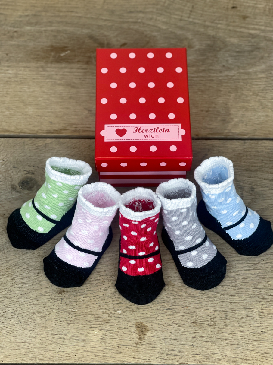 Socken Ballerina hellblau