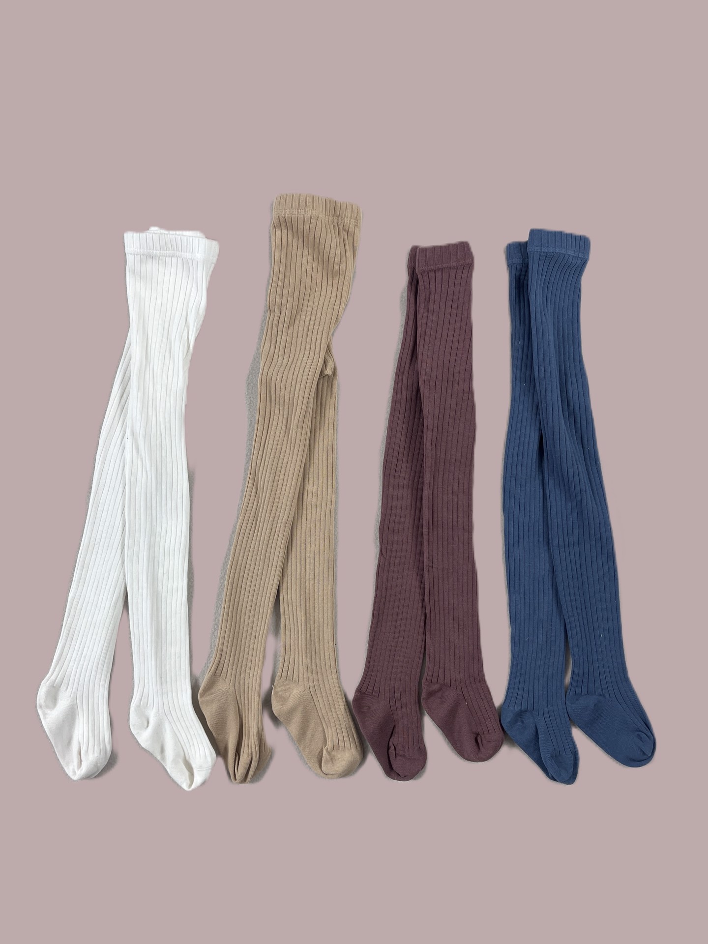 Kids Strumpfhose Ripp Creme