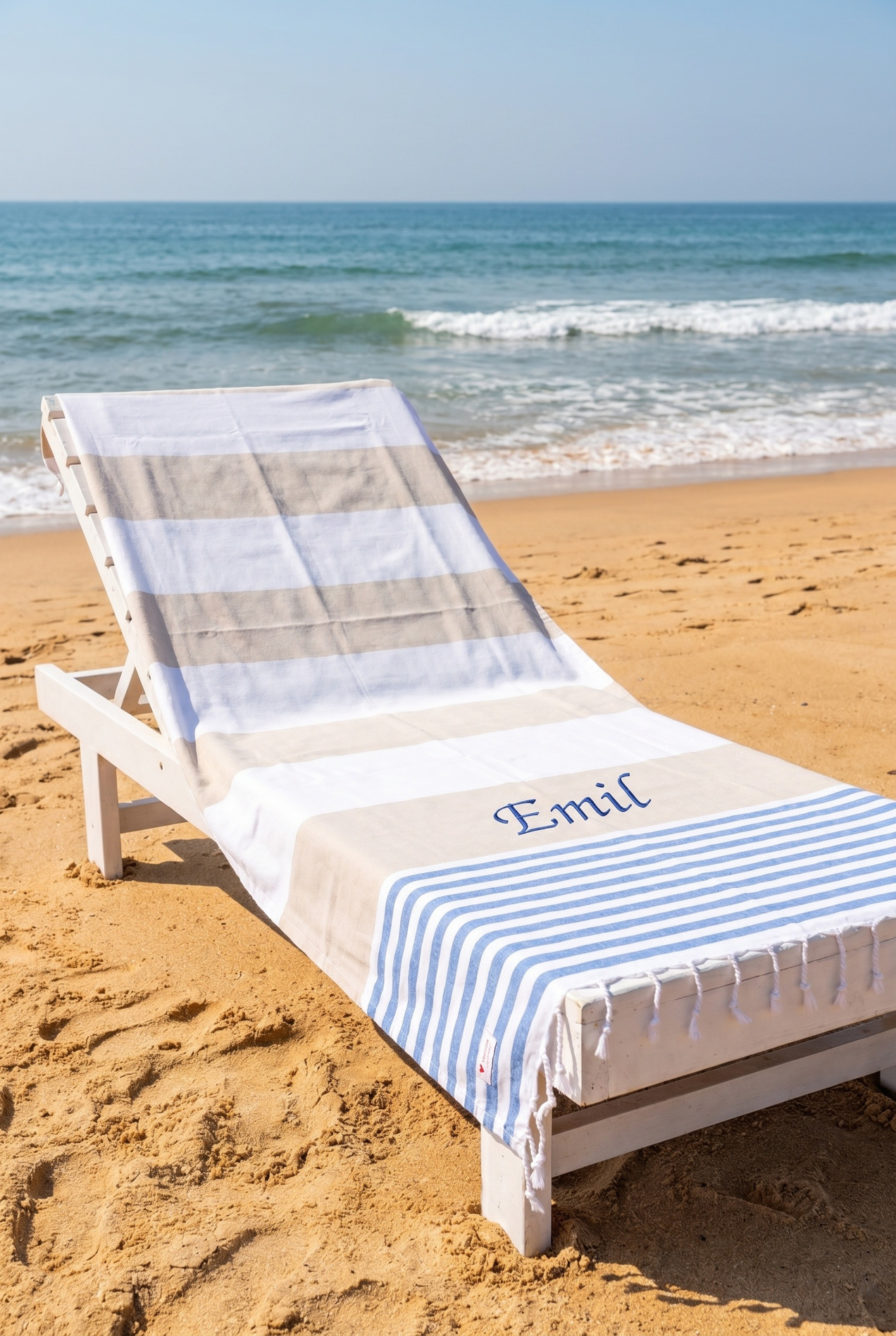 Strandtuch beige