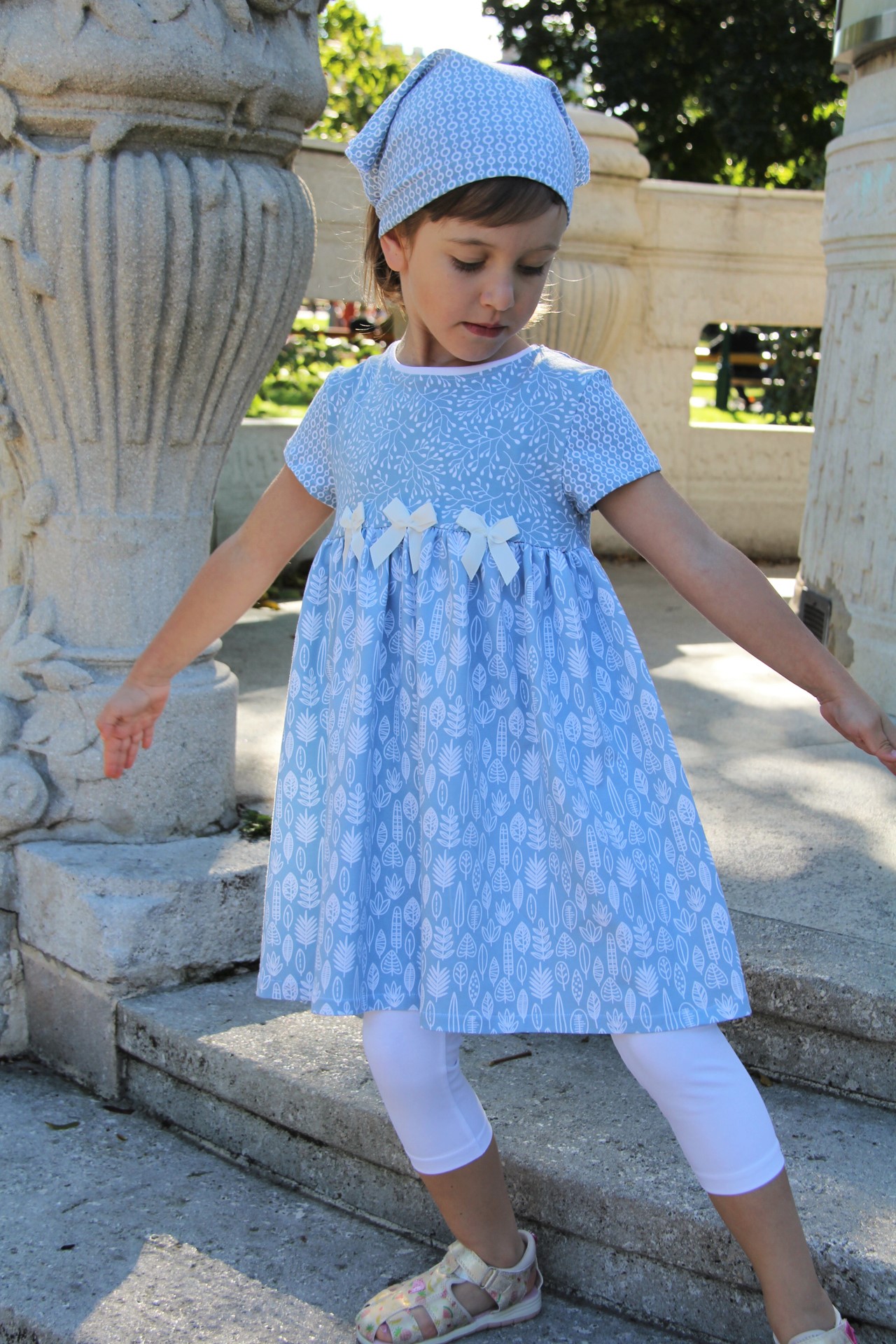 Kleid Frühlingstraum hellblau Kleid Frühlingstraum hellblau