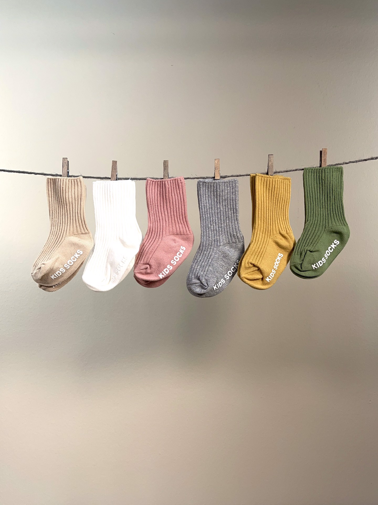 Socken Ripp uni