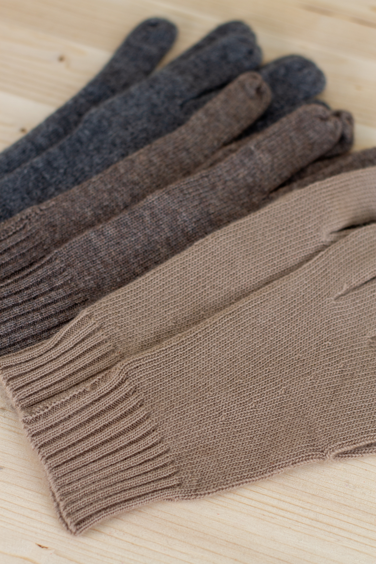 Handschuhe Cashmere Damen browns