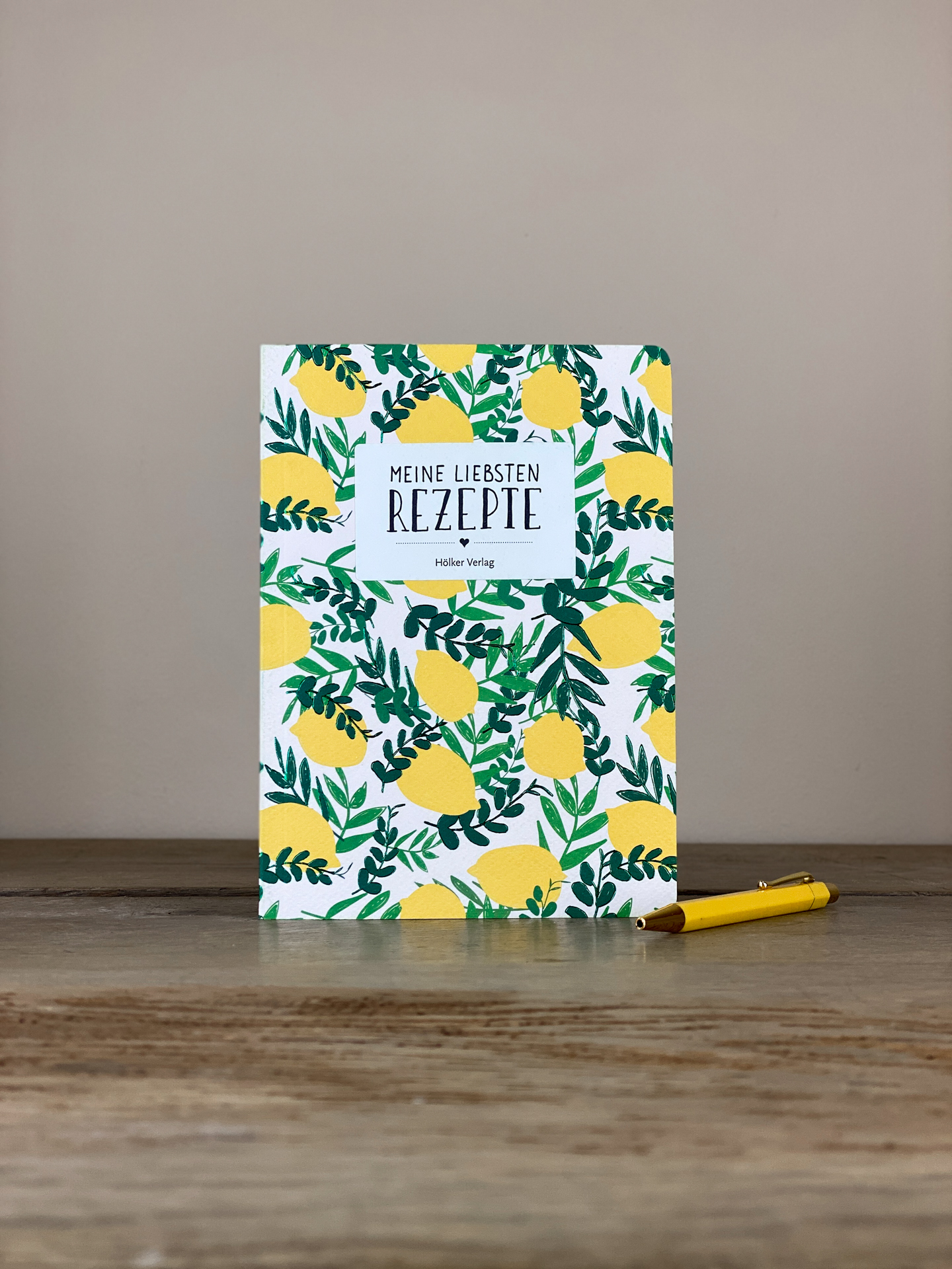 Rezeptebuch Zitronen 