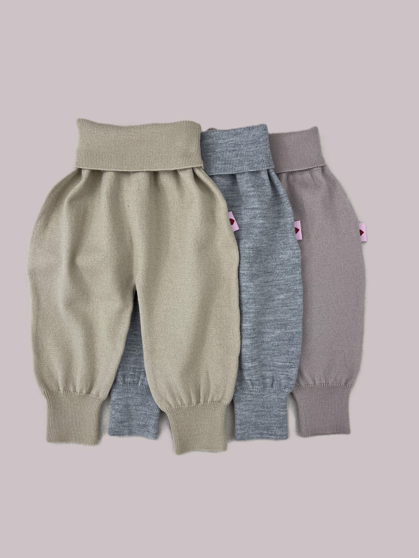 Strickhose uni 