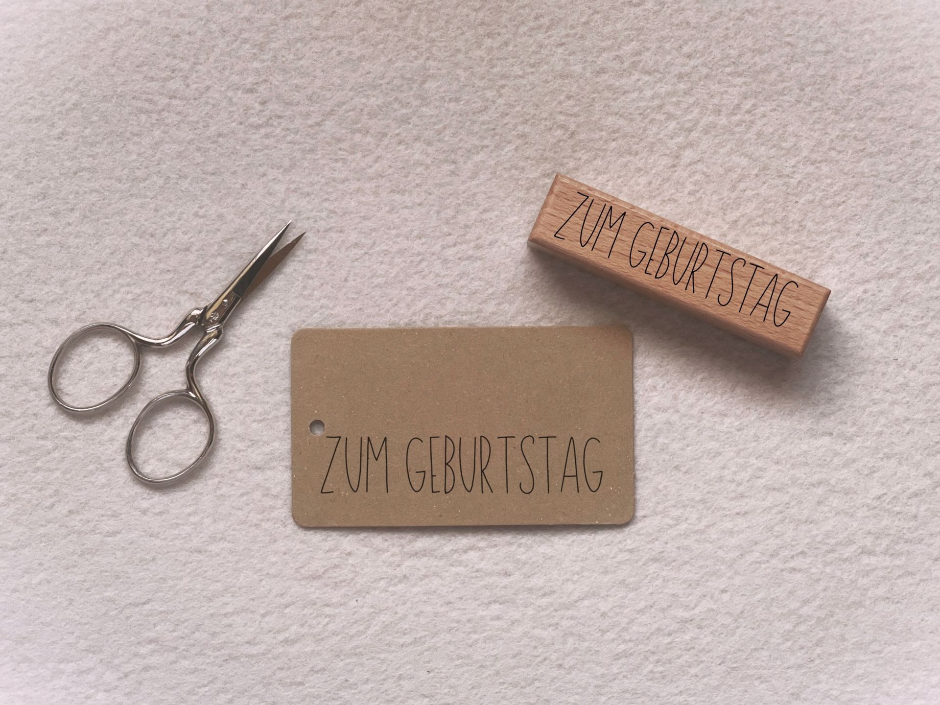 Holzstempel zum Geburtstag STEXL8