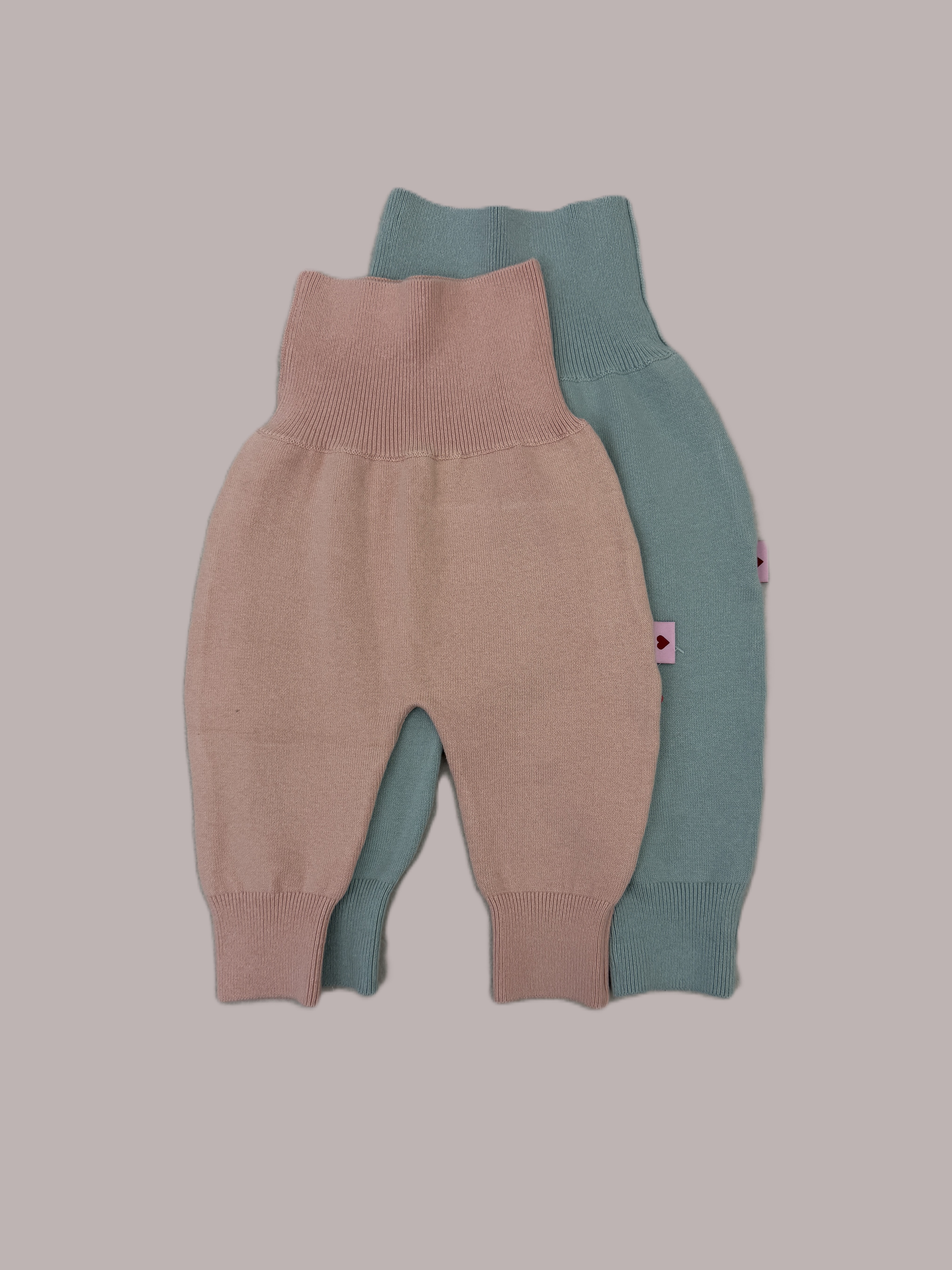 Strickhose uni