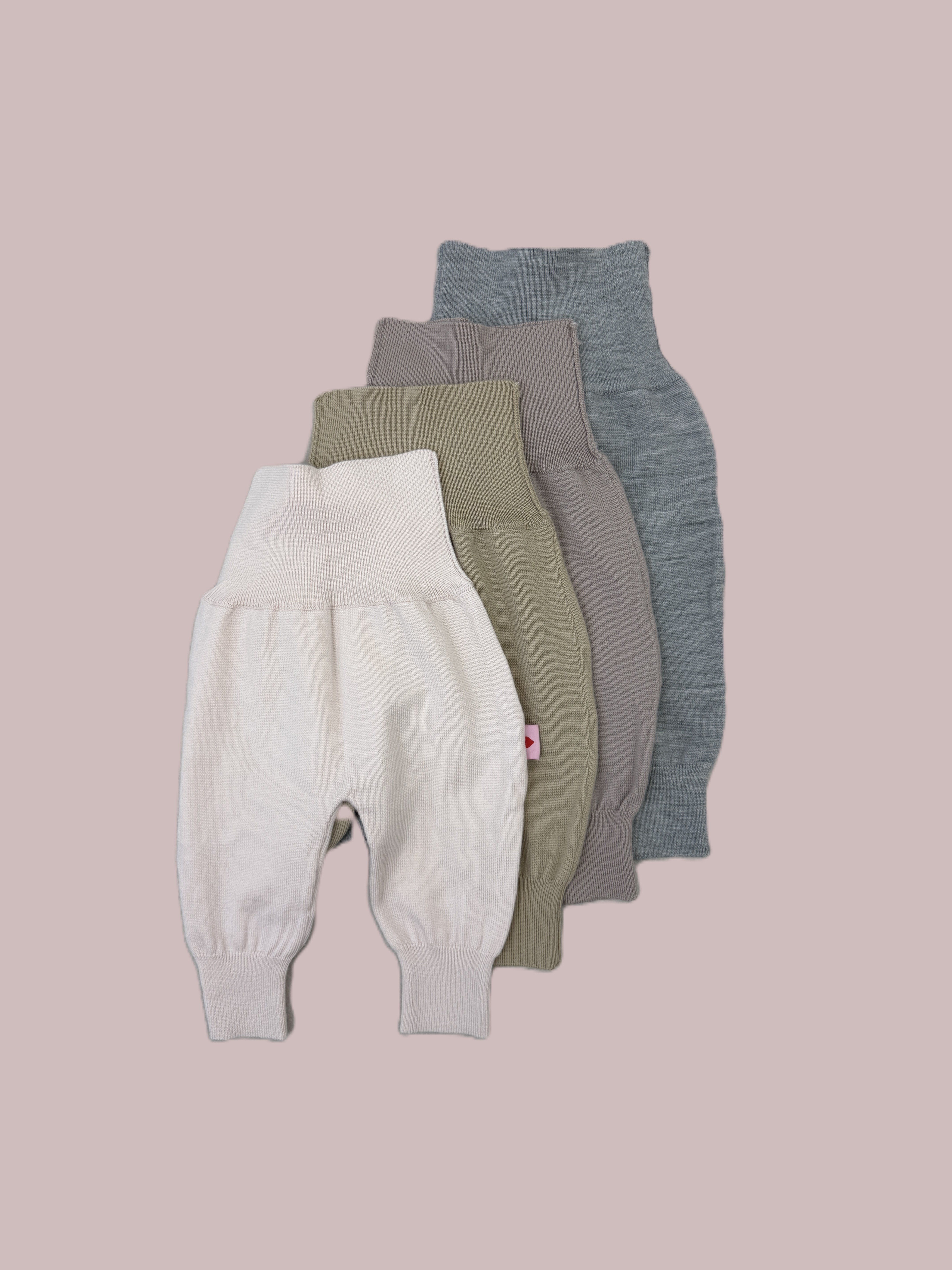 Strickhose uni