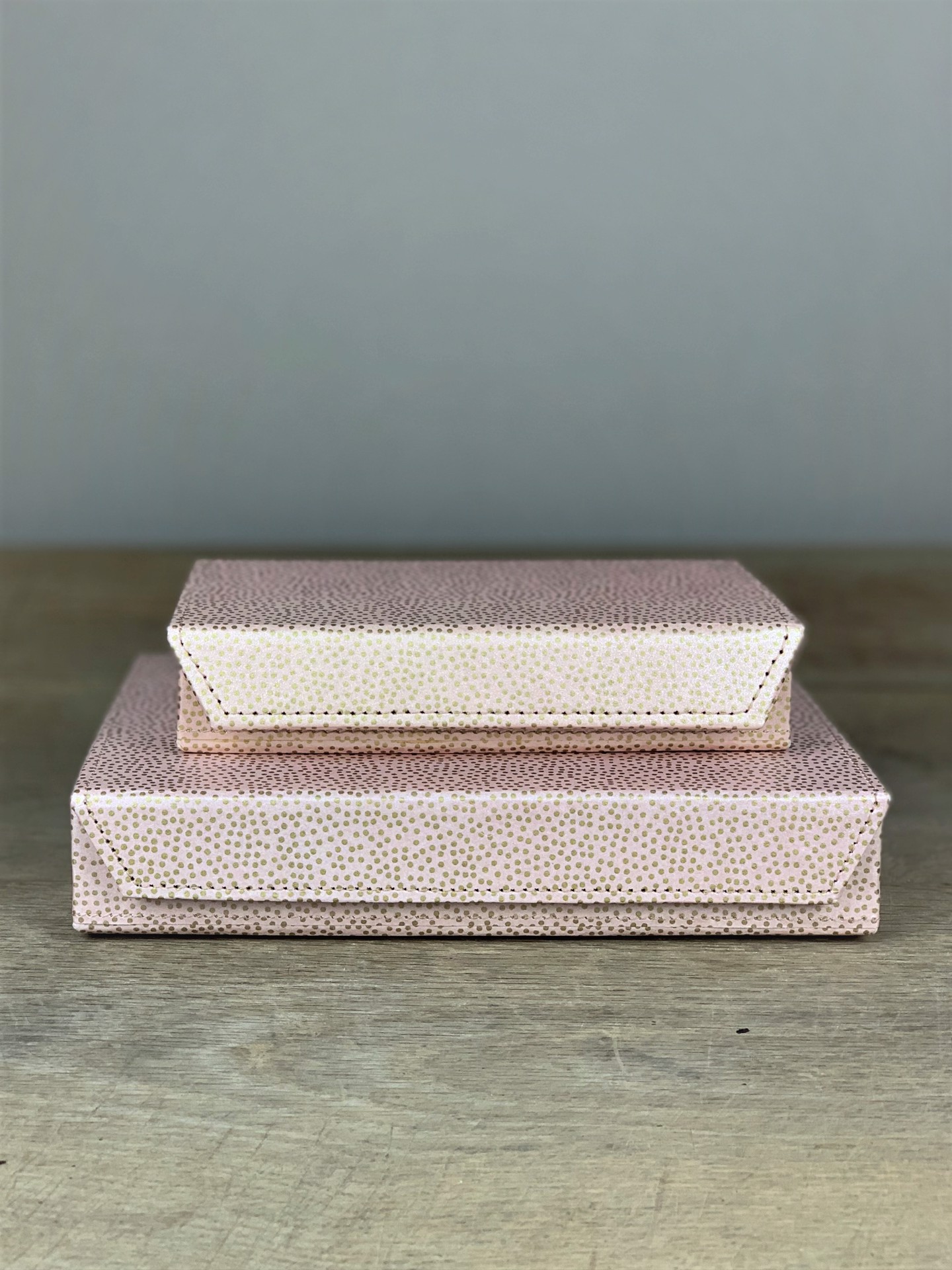 Schmuckbox Elegant rosa/gold