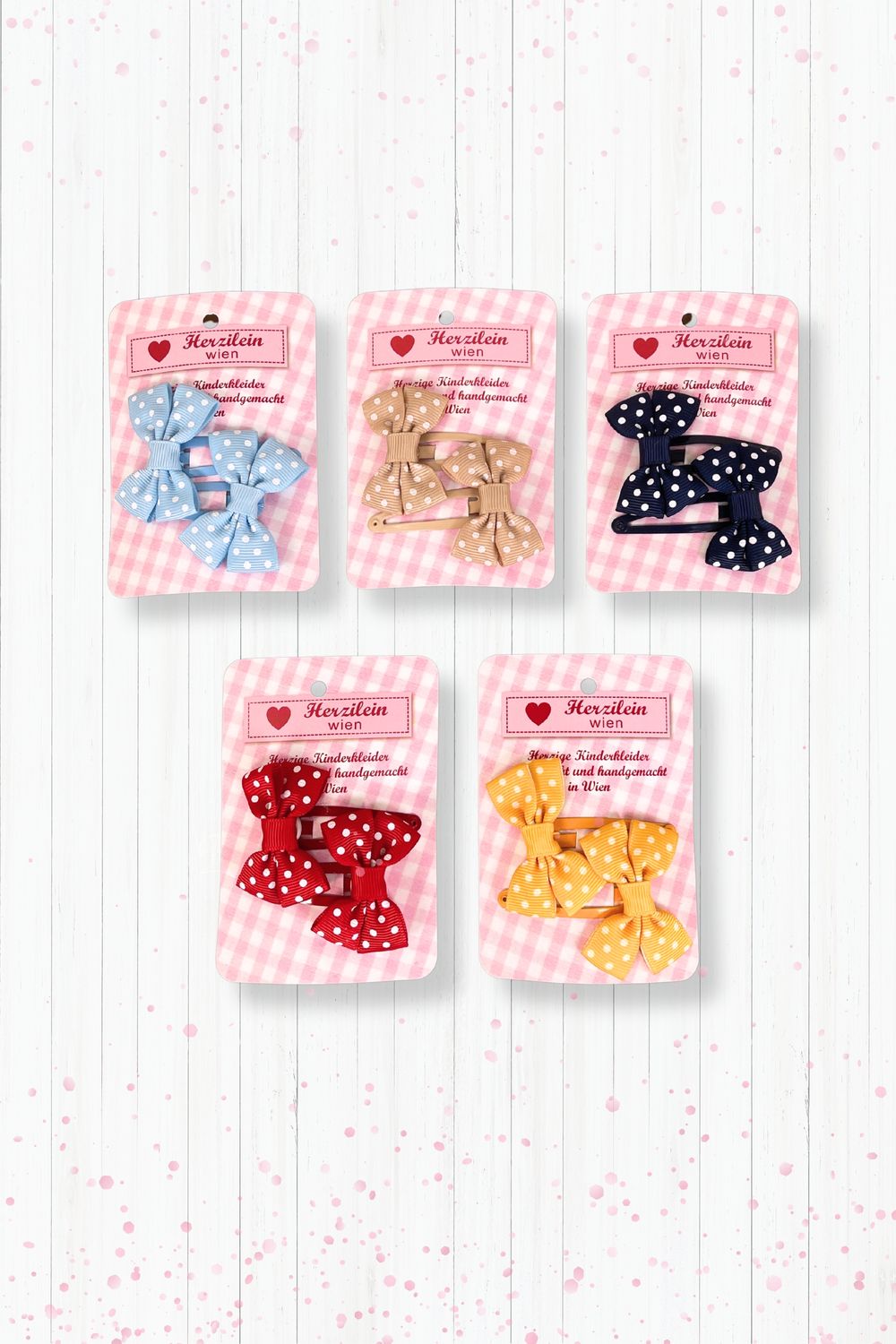 Haarspangen Dots