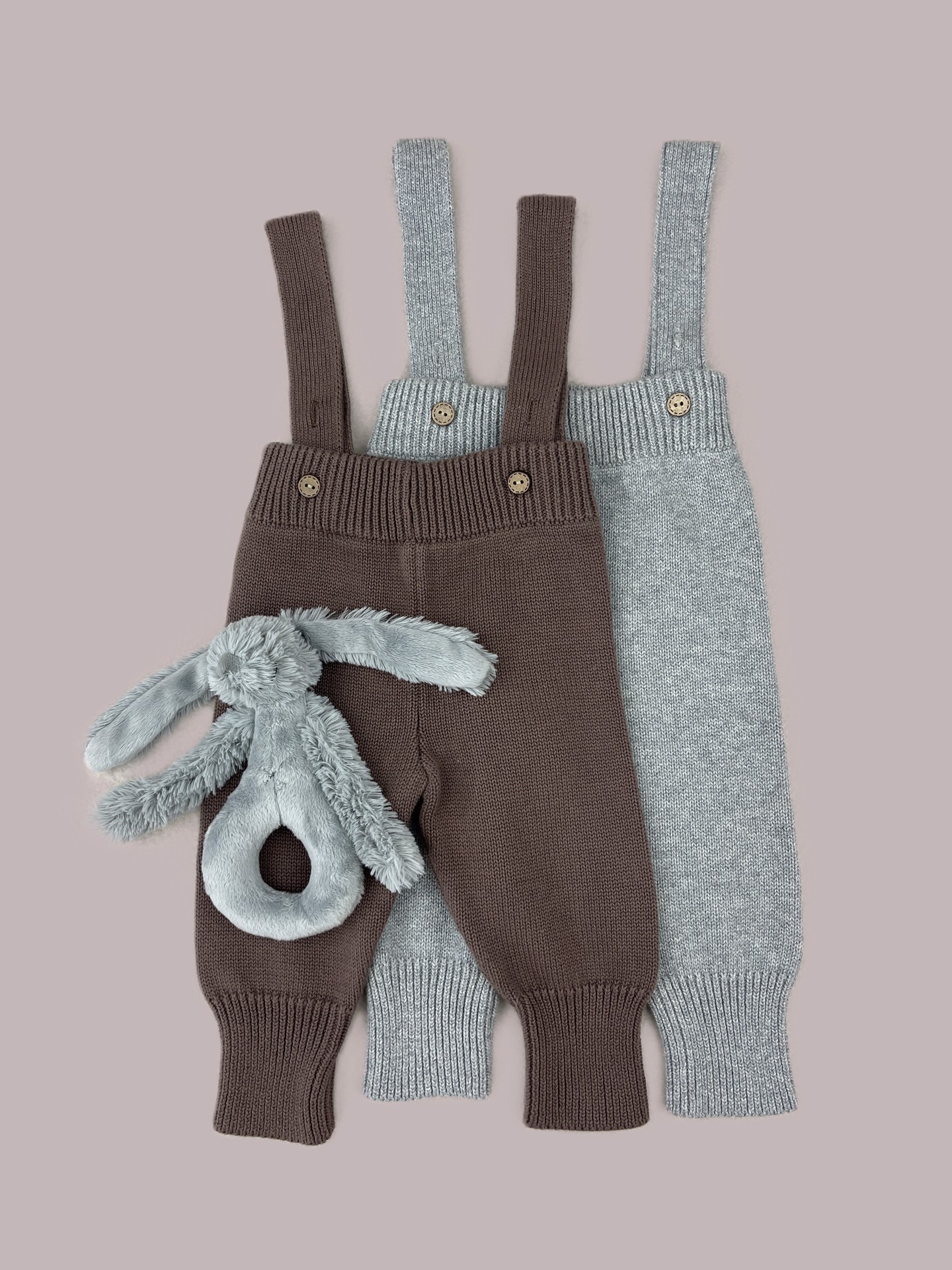 Strick Latzhose
