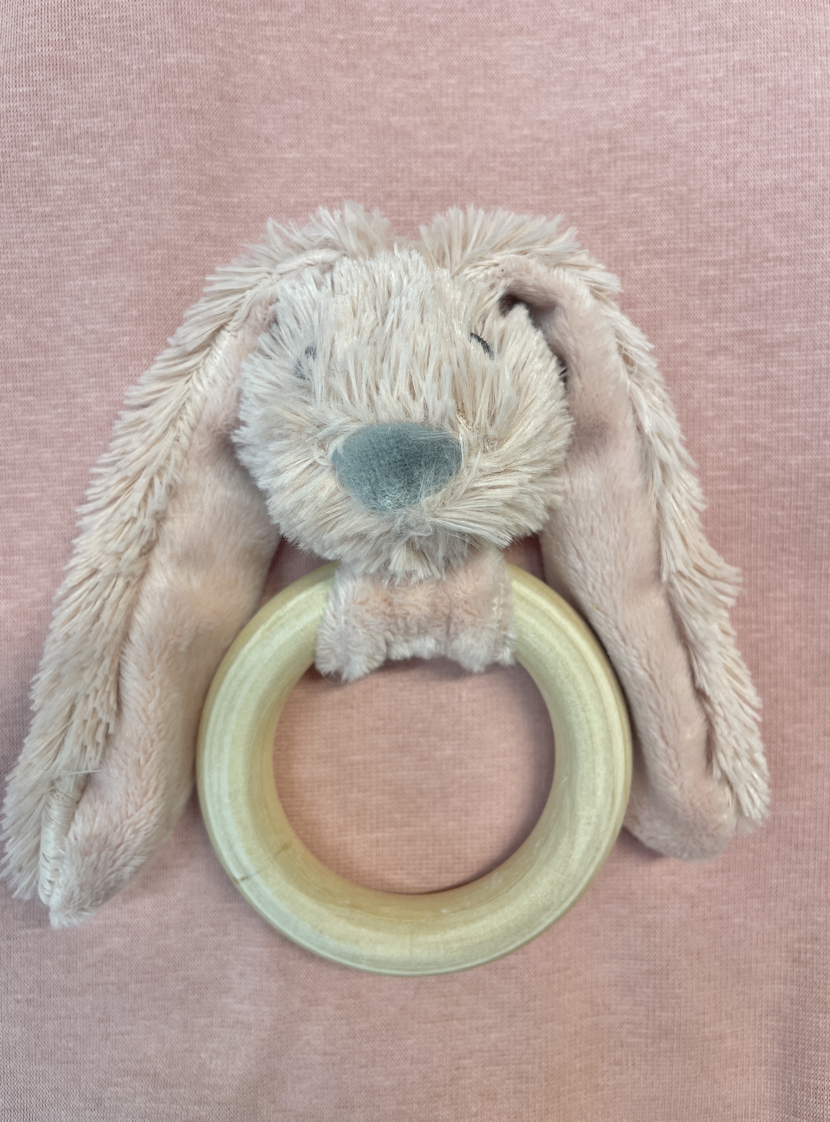 Beißring Häschen rosa